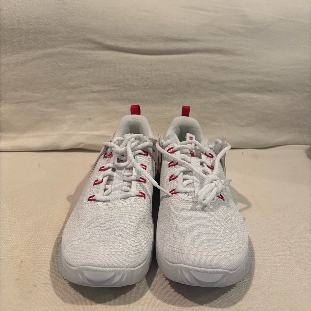 Nike White and Red Sneakers - Picture 2 of 3